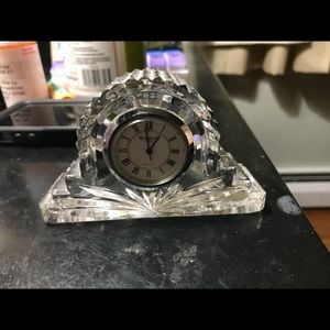 Waterford crystal clock